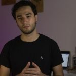 t-shirt ras du cou homme en noir