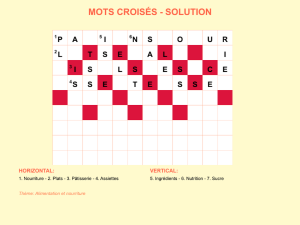 mots croisés 