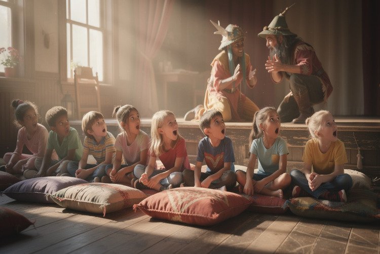 Pourquoi les spectacles interactifs fascinent autant les enfants ?