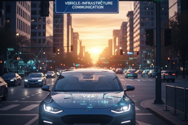 V2X : communication véhicule-infrastructure et sécurité routière