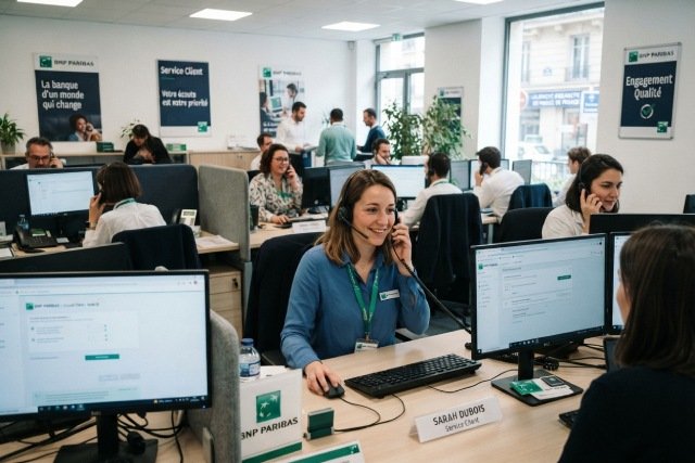 Exploration complète du service client de BNP Paribas : fonctionnalités et avantages